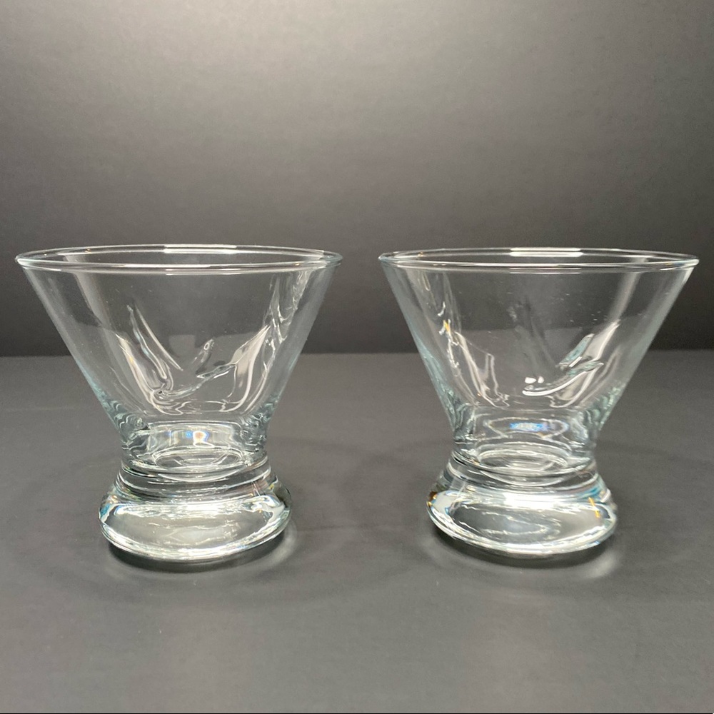 2 New Grey Goose Vodka Limited Edition Clear Goose Logo Lowball Glass Cups